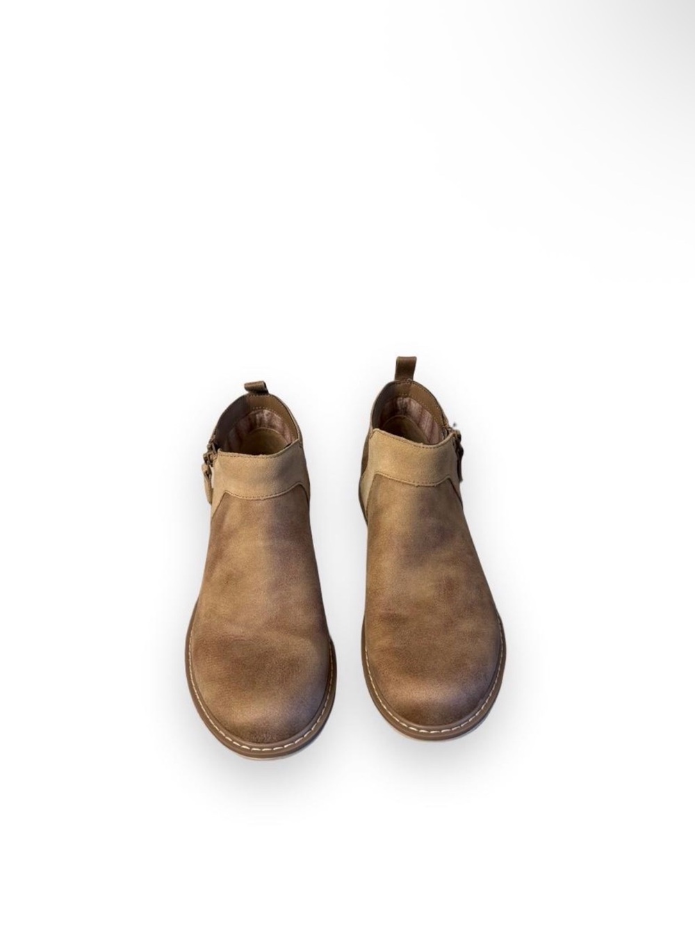 Skechers Kids Brown Chelsea Boot - Slip-On Ankle Bootie